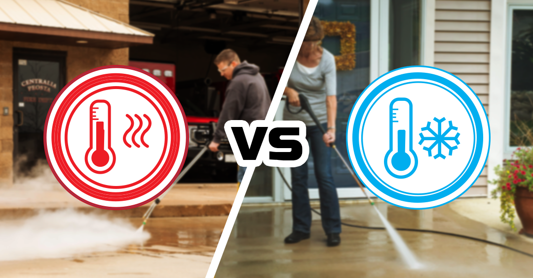 Hot Water Blaster vs Cold Water Blaster: What's the Difference?