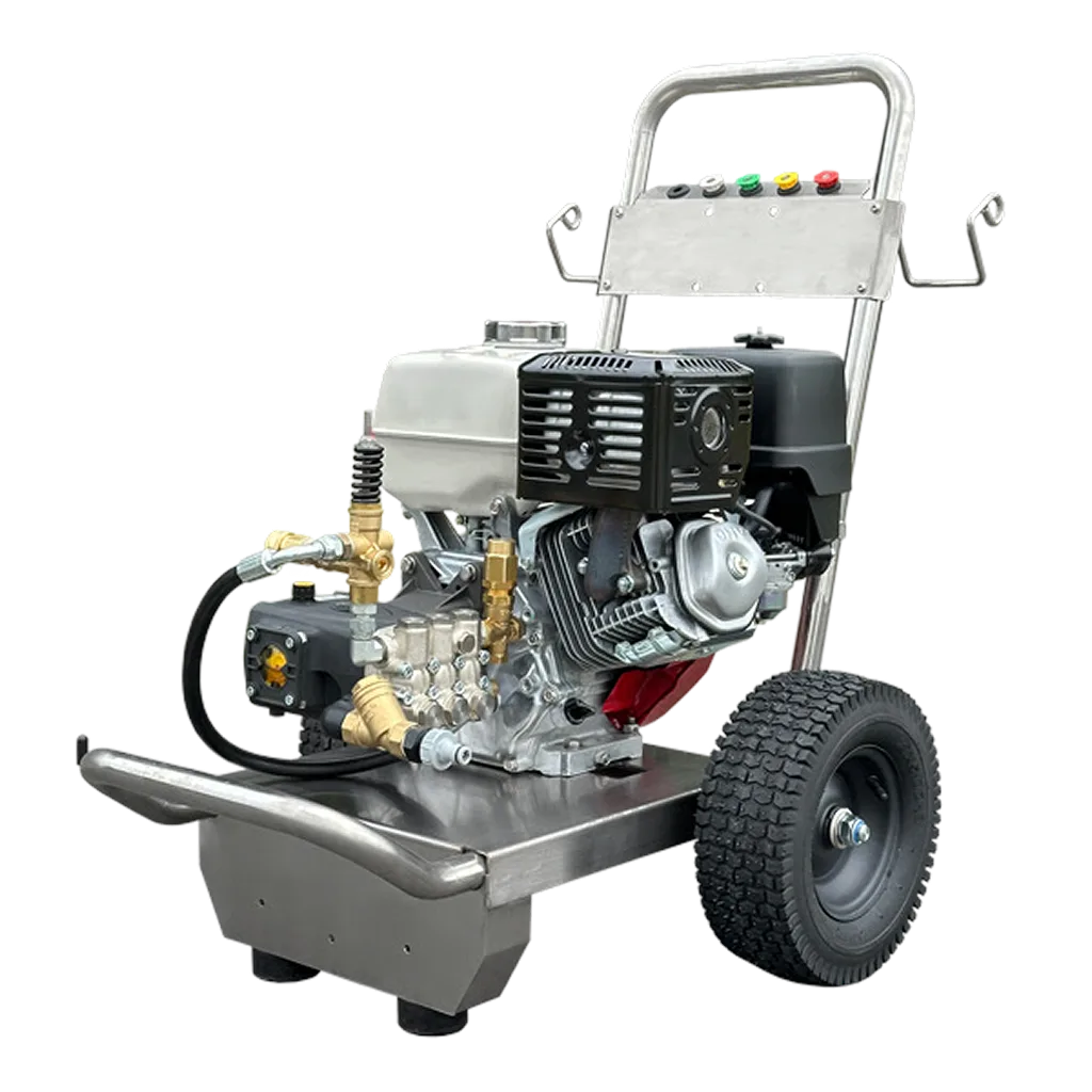 Petrol and diesel cold water units