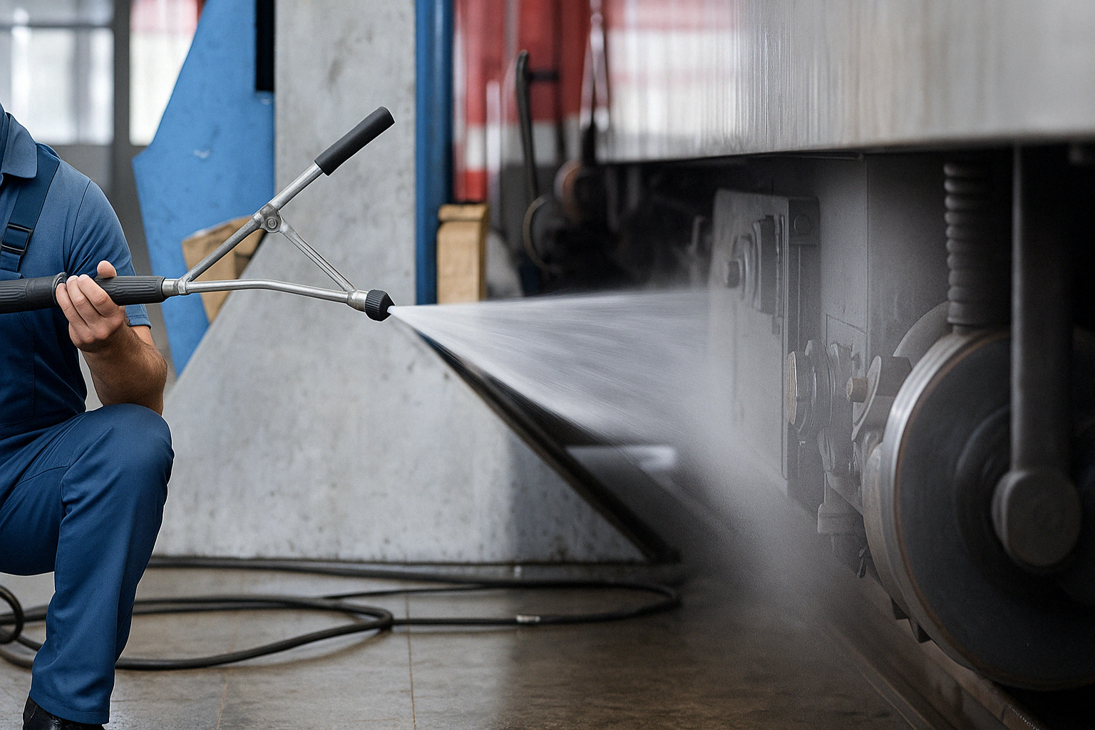 Portable hot water pressure washers